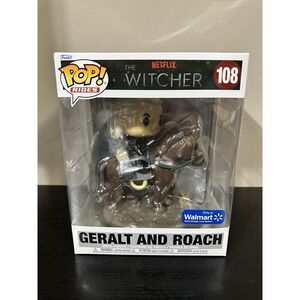 Funko Pop! Rides Geralt and Roach The Witcher Walmart Exclusive #108